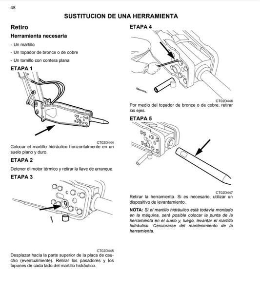 MANUAL DE SERVICIOS MARTILO HIDRAULICO SERIE CB