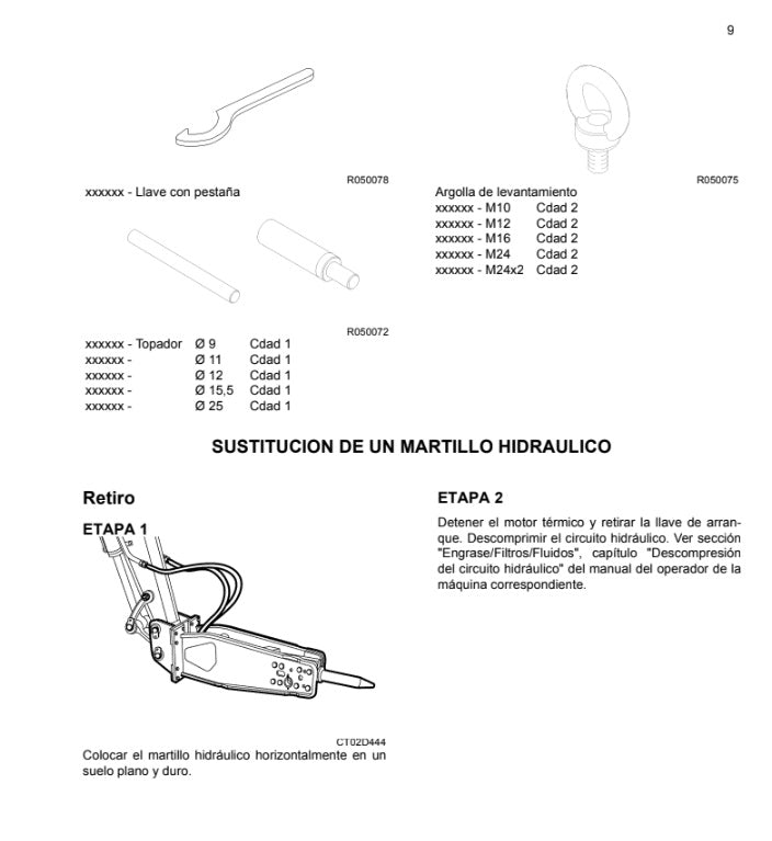 MANUAL DE SERVICIOS MARTILO HIDRAULICO SERIE CB