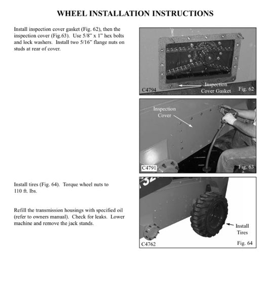 MANUAL DE SERVICIOS MINICAGADOR HSL1500T