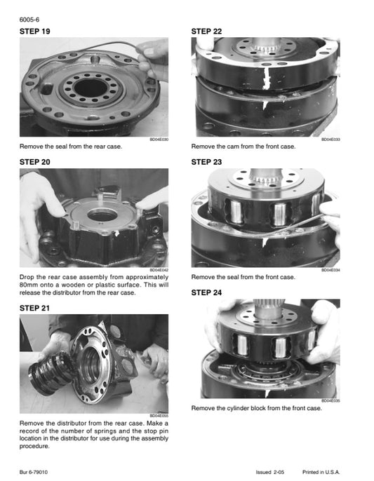 MANUAL DE SERVICIOS MINI CARGADORA 430/440
