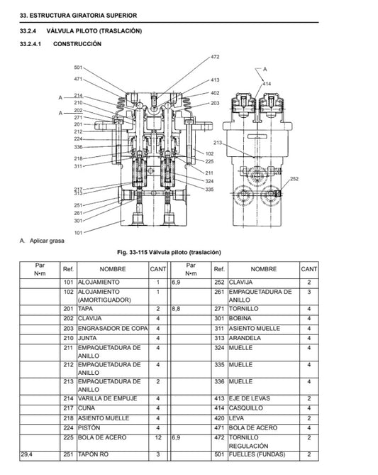 MANUAL DE SERVICIOS MINI EXCAVADORA CX20B CX22B CX27B