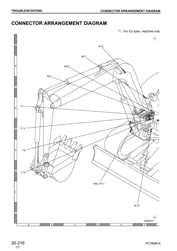 MANUAL DE SERVICIOS MINI EXCAVADORA PC78MR-6