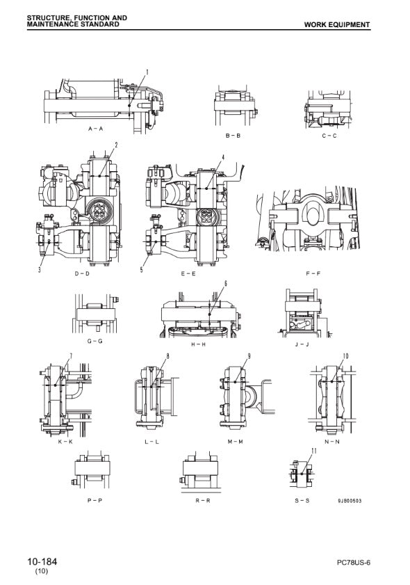 MANUAL DE SERVICIOS MINI EXCAVADORA PC78US-6 PC78UU-6