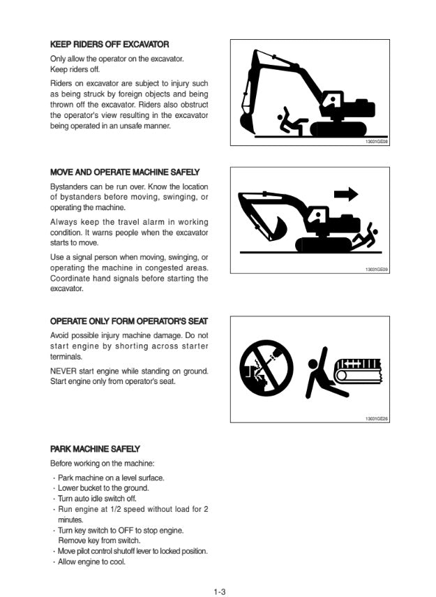 MANUAL DE SERVICIOS MINI EXCAVADORA R30Z-9AK