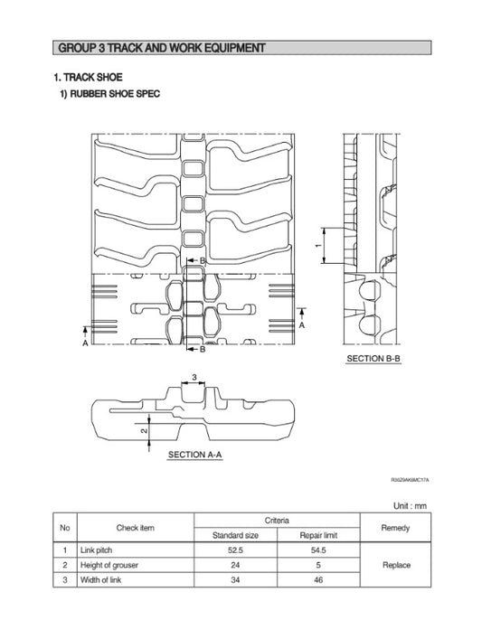 MANUAL DE SERVICIOS MINI EXCAVADORA R30Z-9AK