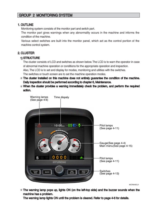 MANUAL DE SERVICIOS MINI EXCAVADORA R60CR-9A