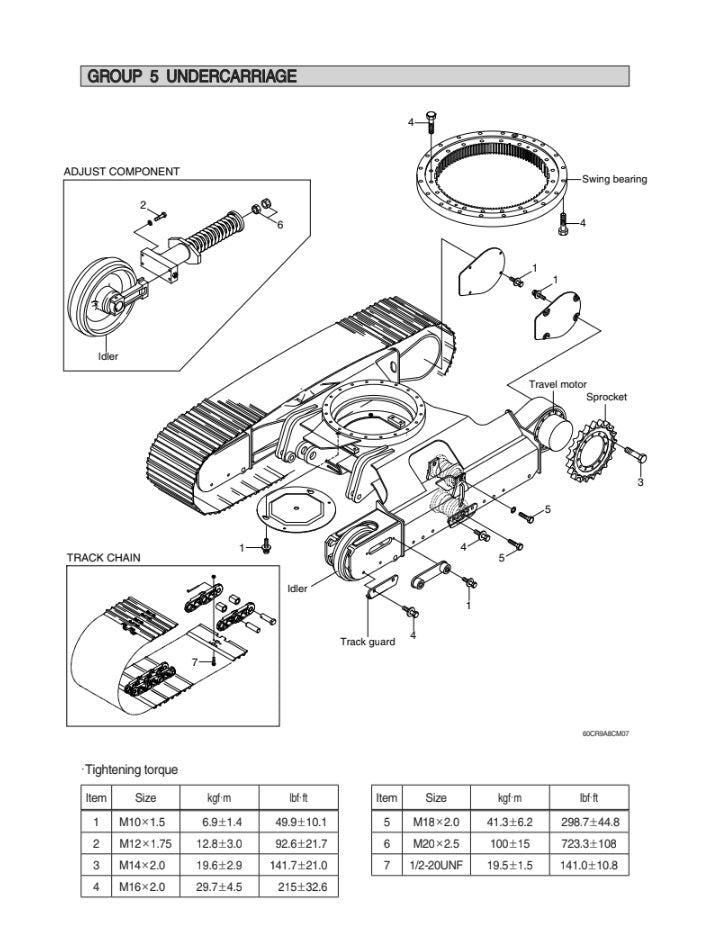 MANUAL DE SERVICIOS MINI EXCAVADORA R60CR-9A