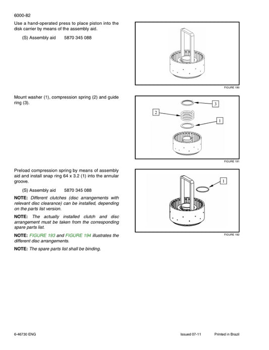 MANUAL DE SERVICIOS MOTONIVELADORA 845B / 845B DHP 865B / 865B VHP / 865B AWD 885B / 885B DHP / 885B AWD
