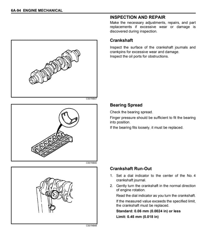 MANUAL DE SERVICIOS MOTOR 6HK1 ISUZU