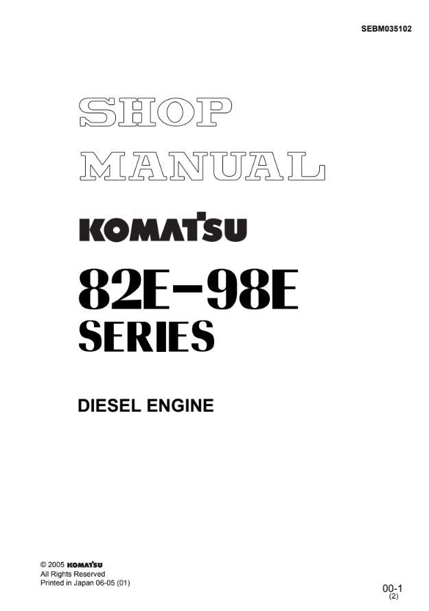 MANUAL DE SERVICIOS MOTOR 82E-98E SERIES