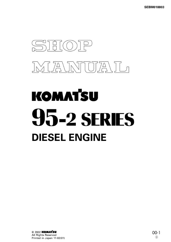 MANUAL DE SERVICIOS MOTOR 95-2 SERIES
