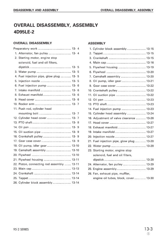 MANUAL DE SERVICIOS MOTOR 95-2 SERIES