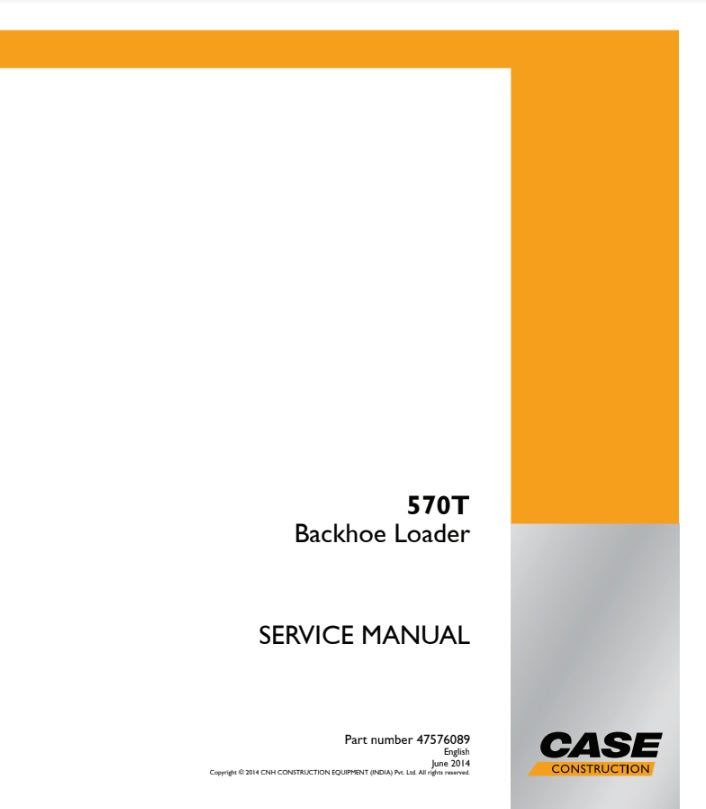 MANUAL DE SERVICIOS RETROCARGADOR 570T