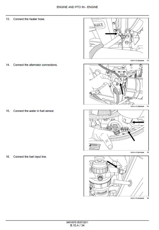 MANUAL DE SERVICIOS RETROCARGADOR 580N