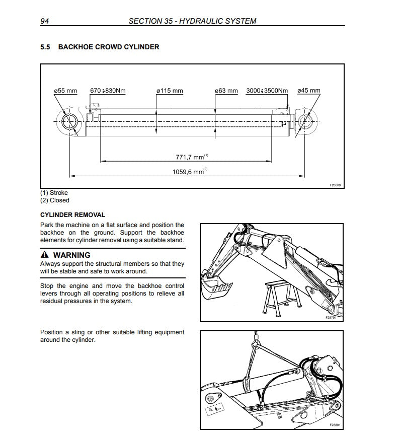 MANUAL DE SERVICIOS RETROCARGADORA 580SR