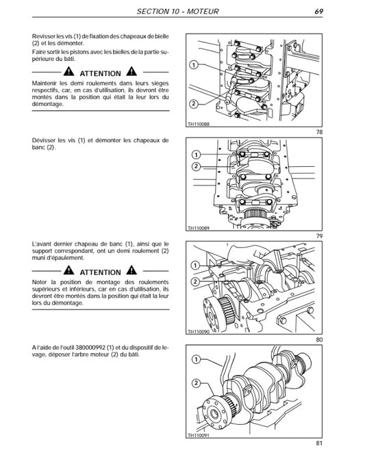 "MANUAL DE SERVICIOS TELHANDLER TX130--30/TX130--30 TURBO TX130--33/TX130--33 TURBO"