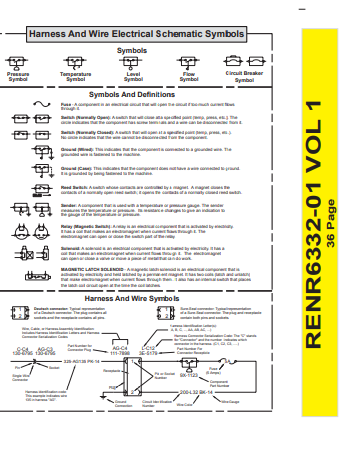 Manual Diagrama Electrico Cargador Caterpillar 966H - 972H