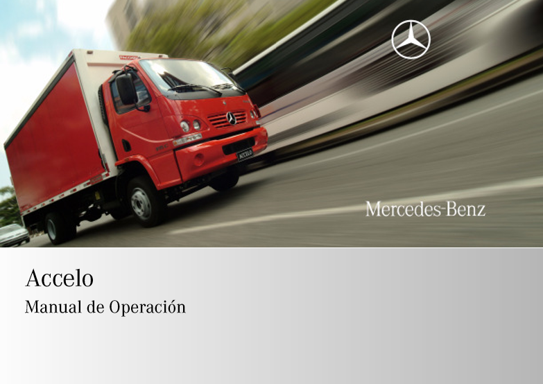 Manual Operacion y Mantenimiento Camión Accelo Mercedes Benz