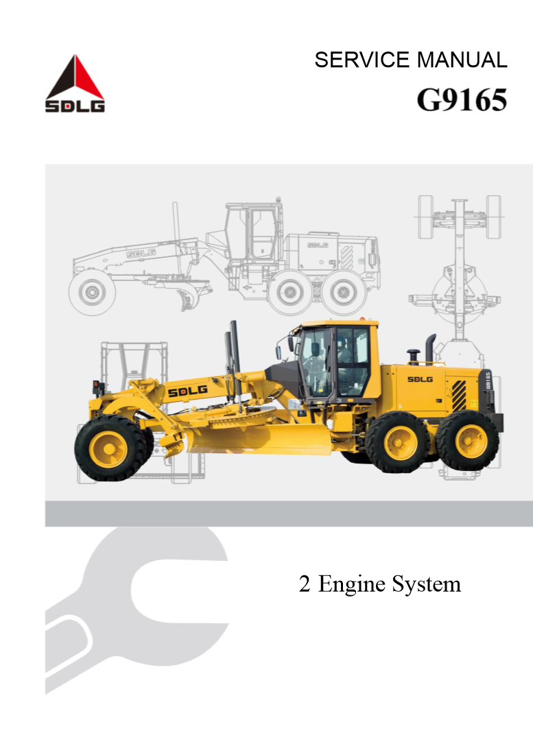 Manual de Armado y Desarmado Motor Motoniveladora SDLG G9165 G9220