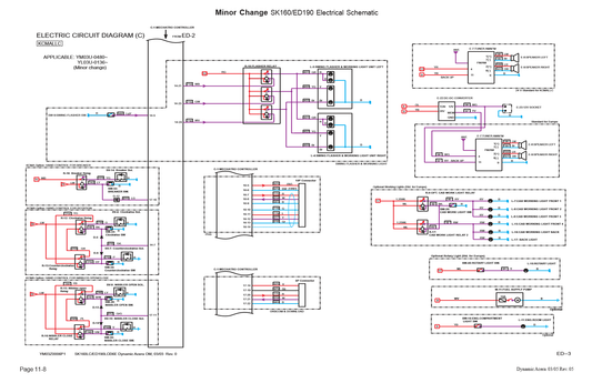 Manual de Diagrama Electrico Excavadora Kobelco SK210