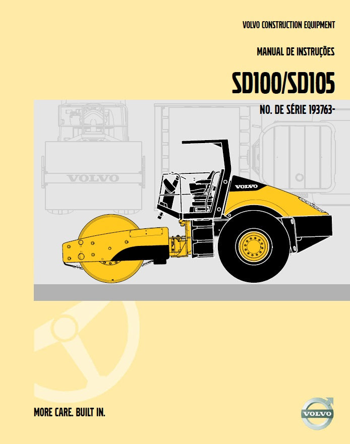 Manual de Instrucciones Volvo SD100/ SD105