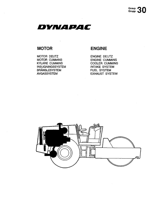 Manual de Partes Vibrocompactador Dynapac CA151 S-1023-2