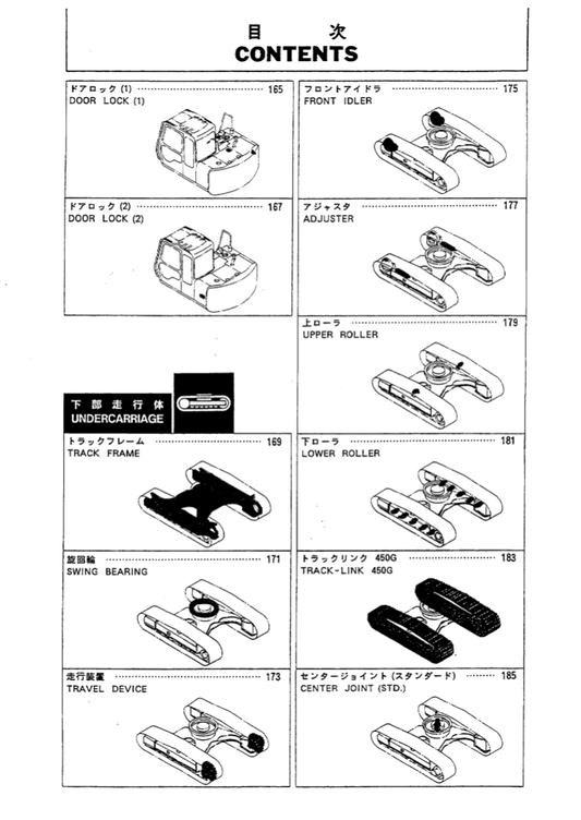 Manual de Partes Excavadora Hitachi EX60-2