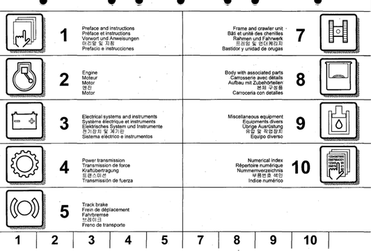 Manual de Partes Excavadora Volvo EC460B