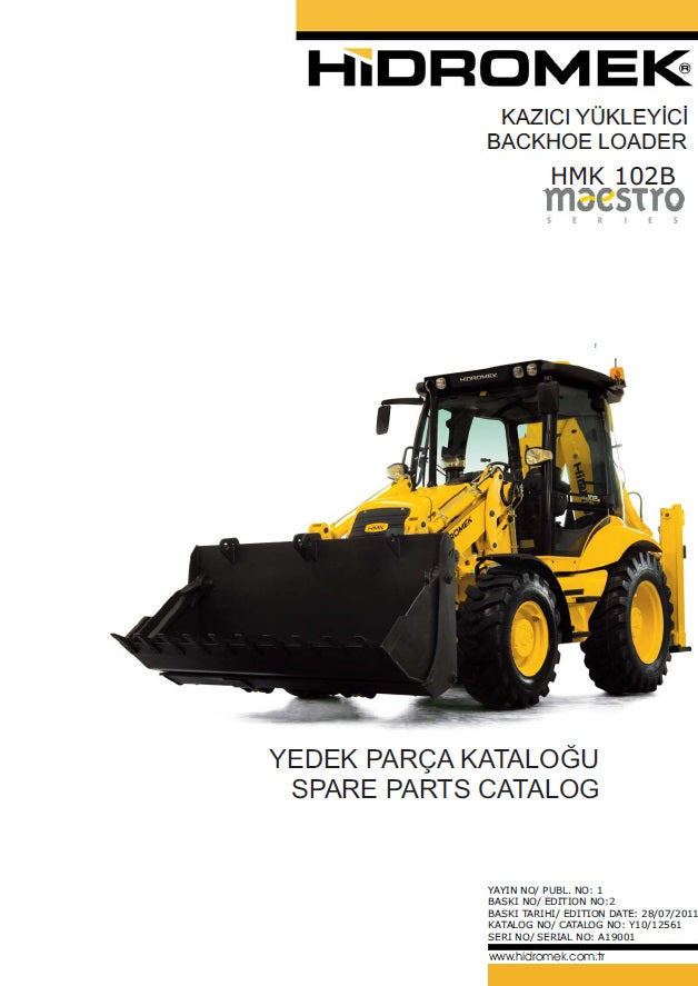 Manual de Partes Hidromek HMK 102B