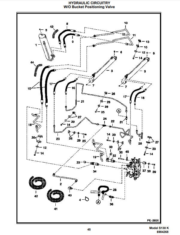 Manual de Partes Mini Cargador Bobcat S130