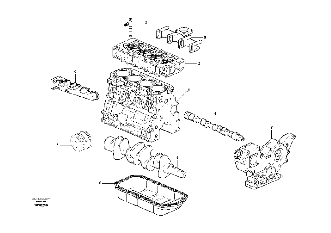 Manual de Partes Mini Excavadora Volvo EC27C