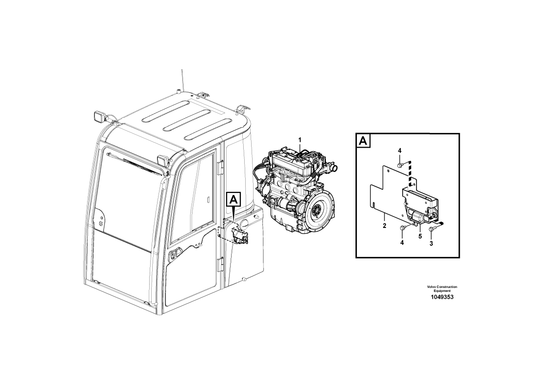 Manual de Partes Mini Excavadora sobre Ruedas Volvo EW60C