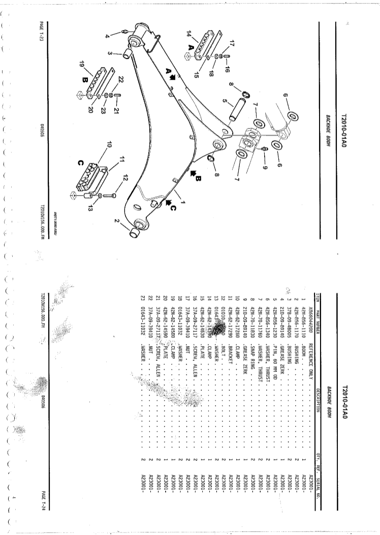 Manual de Partes Retroexcavadora Komatsu WB146-5