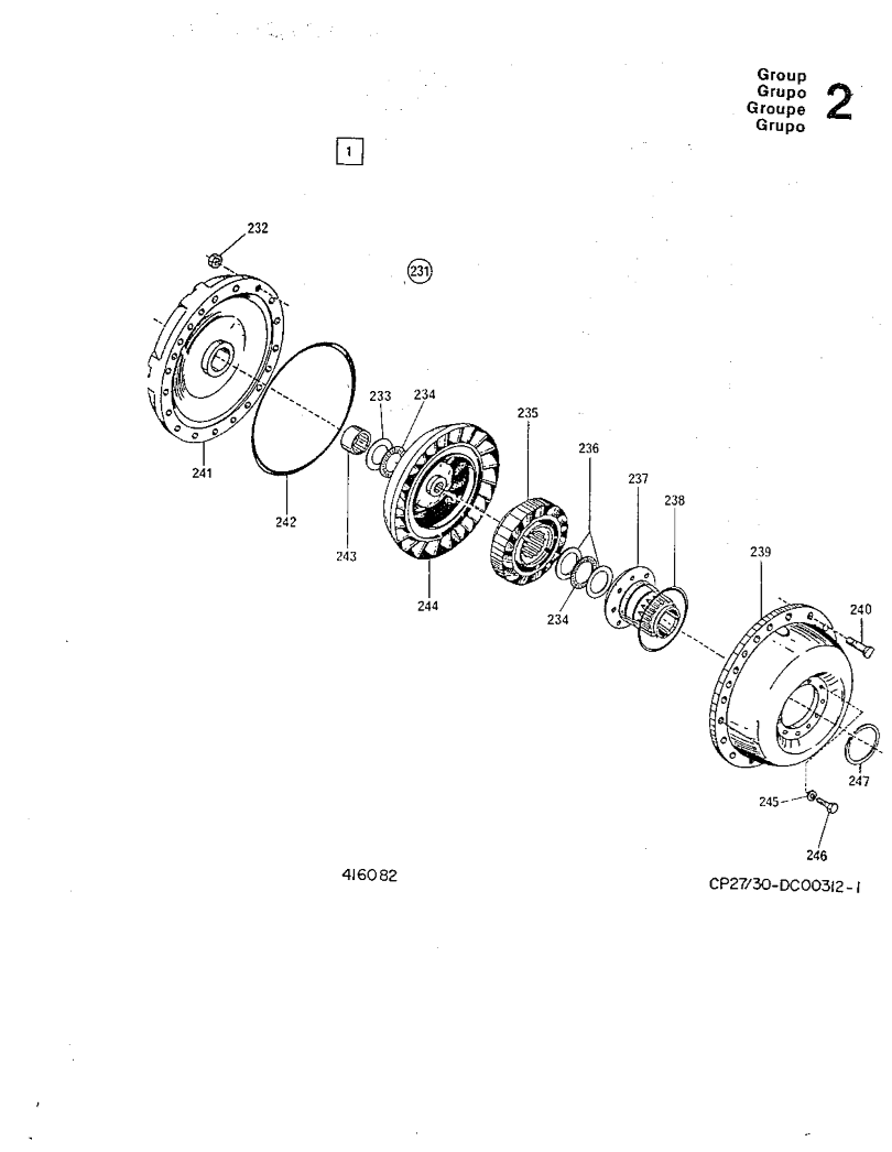 Manual de Partes Rodillo Vibratorio Dynapac CP27, CP30 SERIES