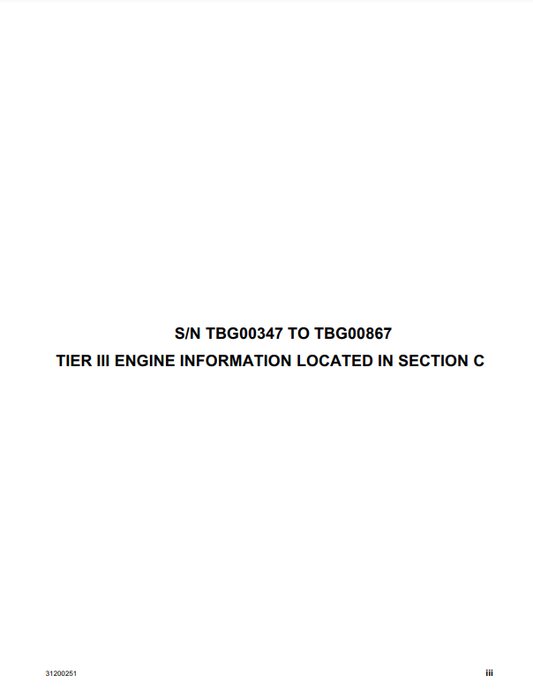 Manual de Partes Telehandler Caterpillar TH330B