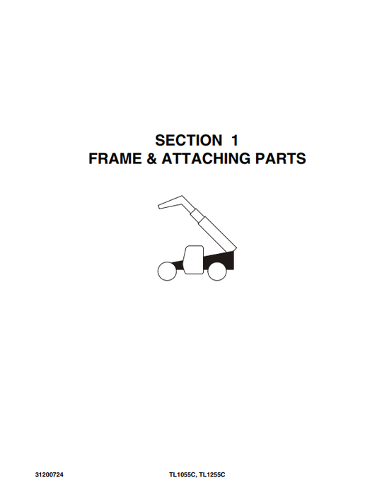 Manual de Partes Telehandler Caterpillar TL642