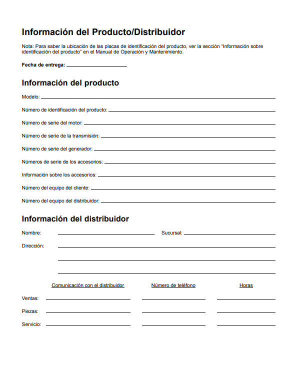 Manual de Partes Tractor sobre Ruedas Caterpillar 637G