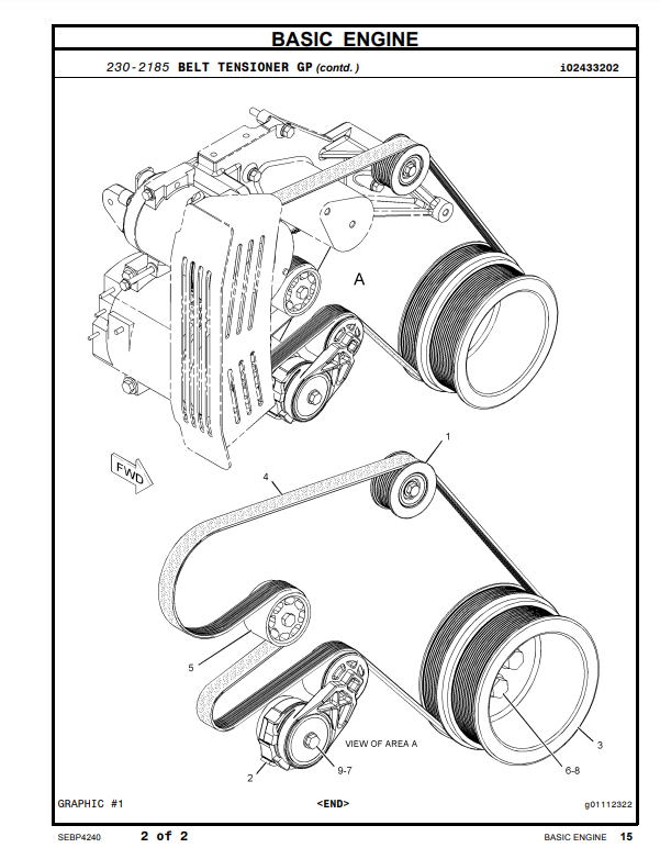 Manual de Partes Tractor sobre Ruedas Caterpillar 637G