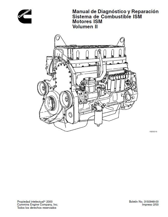 Manual de Servicio Motor Cummins ISM Volumen II