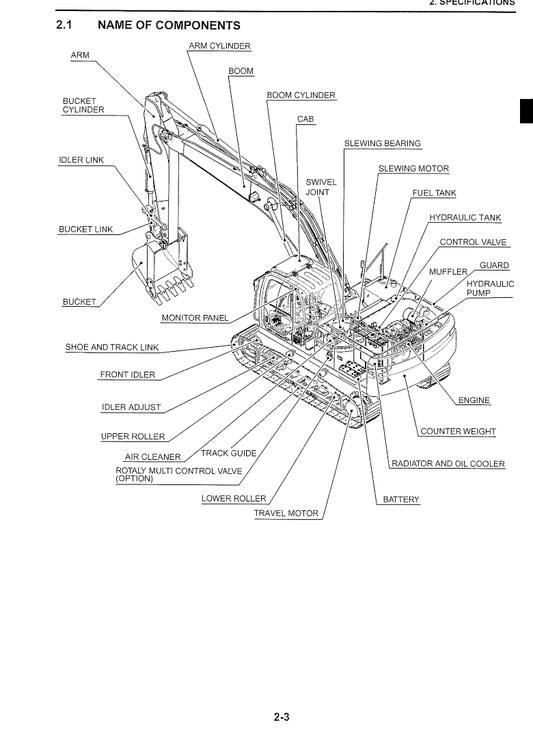 Manual de Servicio Retroexcavadora Kobelco SK200-8 SK210LC-8