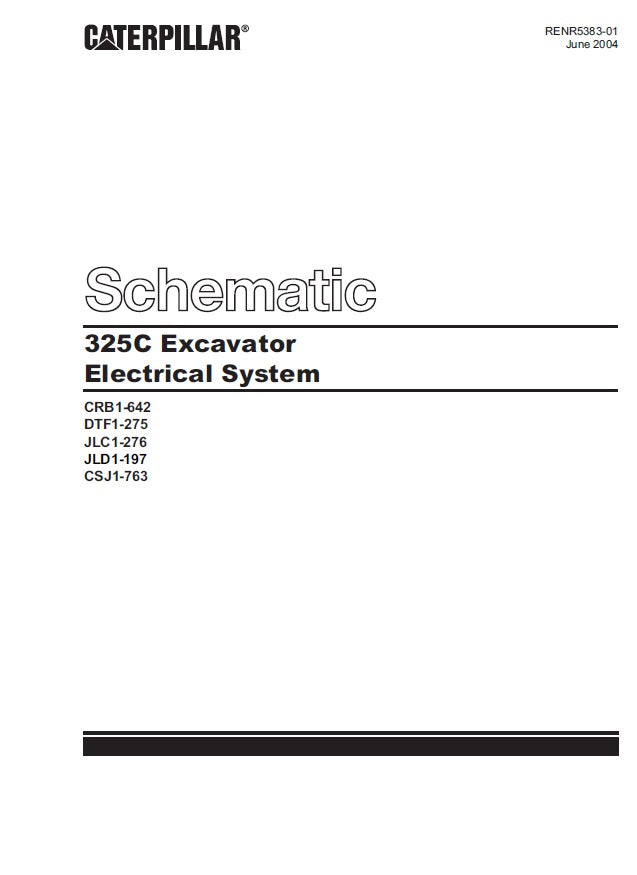 Manual de Servicios Caterpillar 325C
