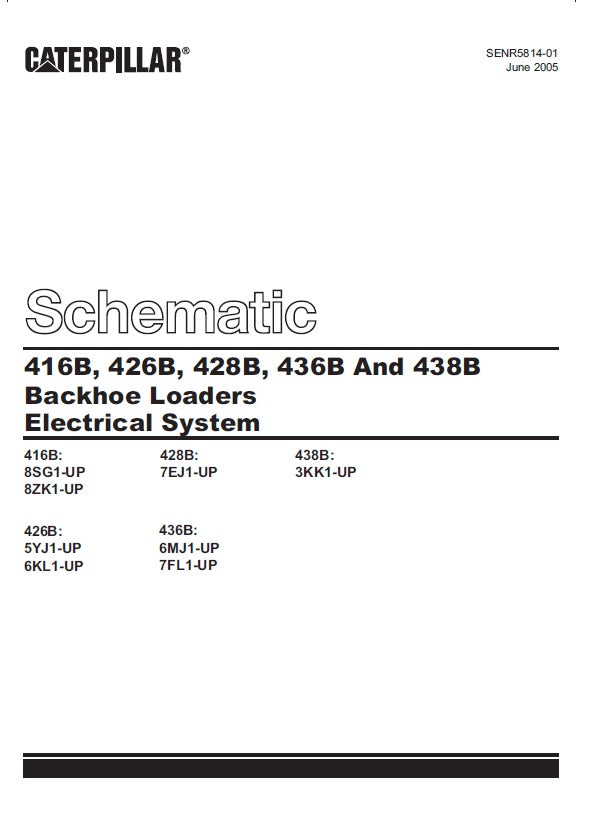 Manual de Diagrama Eléctrico 416B Caterpillar