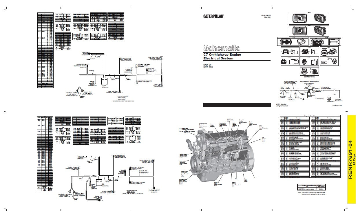 Manual de Servicios Caterpillar C7 Sistema Eléctrico