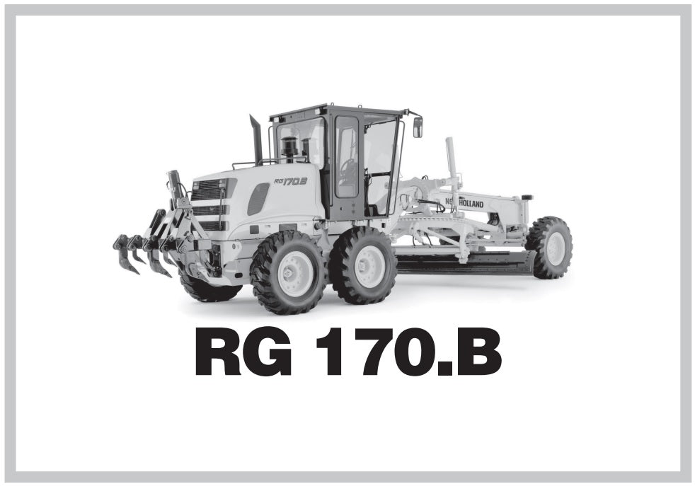 RG170.B Manual de partes motoniveladora New Holland