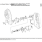 Catalogo de Recambios Servotransmisión ZF 4 WG 92 JOHN DEERE - 4660.002.015
