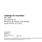 Catalogo de Recambios Eje Delantero MS-T 3060 - 4475.038.006