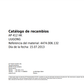 Catalogo de Recambios Eje Delantero ZF AP 412HK LIUGONG - 4474.006.132