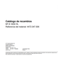 Catalogo de Recambios Eje Trasero ZF MT-E 3050 HL - 4472.047.006