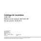 Catalogo de Recambios Servotransmisión ZF 4 WG 190 - 4657.024.146