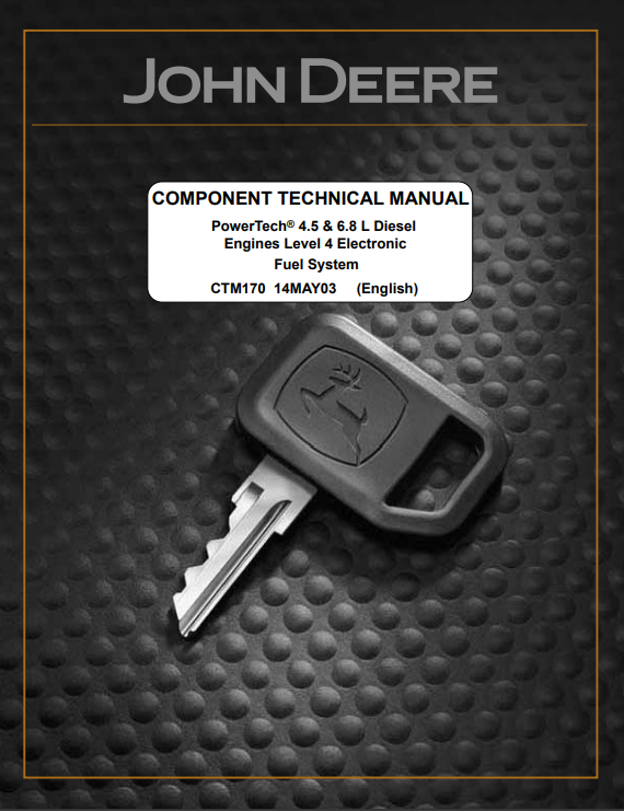 Manual Componentes y Reparación Motores John Deere Diesel 4.5L- 6.8L